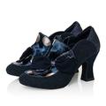 Ruby Shoo Women's Navy Astrid Mid Heel Shoe Boots UK 6