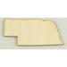 Nebraska State Cutout Size:Medium 12 x 5.5 1 Pc Thickness:1/4 Baltic Birch Plywood