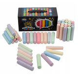 Sidewalk Nontoxic Chalk 50-Count Assorted Colors Washable Kids Drawing Art Outdoors