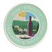 Vinyard - Wine Country - Stellenbosch South Africa 3.5 Embroidered Patch DIY Iron-On or Sew-On Decorative Embroidery - Badge Emblem - Novelty Souvenir Applique