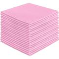 FabricLA Acrylic Felt Fabric - Pre Cut 4 X 4 Inches Felt Square Sheet Packs - Use Felt Sheets for DIY Craft Hobby Costume and Decoration - Baby Pink - 42 Pieces