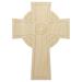 Celtic Cross Simple Outline Wood Shape Unfinished Piece Cutout Craft DIY Projects - 6.25 Inch Size - 1/4 Inch Thick