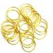 Metal Gold Rings (2 inch 100 Pack)