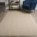 Brown 120 x 0.25 in Area Rug - Beachcrest Home™ Fort Pierce North Handmade Hooked Wool Khaki Area Rug Wool | 120 W x 0.25 D in | Wayfair