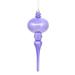 The Holiday Aisle® 8" x 2.75" Shiny Finial Ornament Plastic in Indigo | 2.75 H x 2.75 W x 0.21 D in | Wayfair 9ED06E70C47B4B278B77853EDFE7D5C9