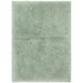 Latitude Run® Dinuba Rectangle 100% Cotton Non-Slip Bath Rug Cotton Blend in Gray/Green | 0.94 H x 27 W in | Wayfair