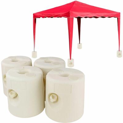 Pavillon Standfuß 4er Set Standfüße Gewicht Gartenpavillon Partyzelt Pavillonfuß Image