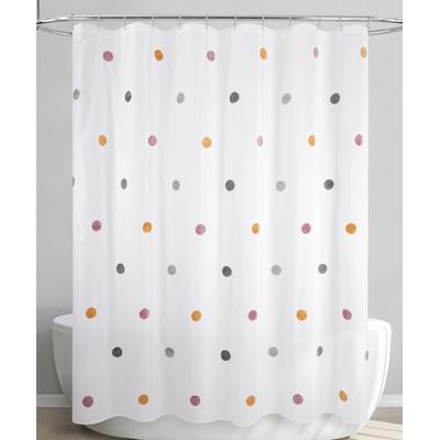 Balloons For Independence Day Bathroom Fabric Shower Curtain Waterproof  71" 