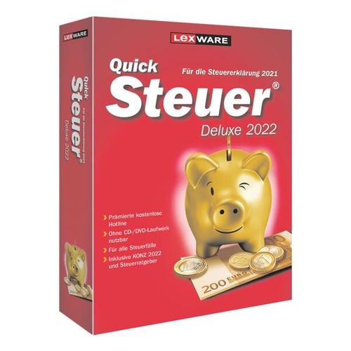 Software »QuickSteuer Deluxe 2022«, Lexware