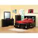 Entrepreneur Cappuccino 3-piece Bedroom Set with 2 Nightstands