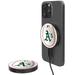 Oakland Athletics 10-Watt Baseball Design Wireless Magnetic Charger