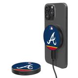 Atlanta Braves 10-Watt Stripe Design Wireless Magnetic Charger