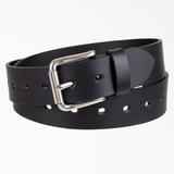 Dickies Women's Perforated Leather Belt - Black Size XL (L10797)