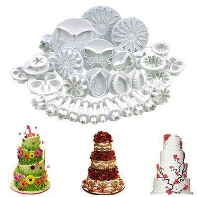 3D 8Cavity Bow Cake Mold Cookie Cutter Fondant Cake Decorating Mould Baking DIY 