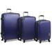 Rolite Prism 3-Piece Hardside Spinner Combination Lock Luggage Set - Navy