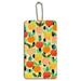 Colorful Citrus Tropical Fruits Pattern Wood Luggage Card Suitcase Carry-On ID Tag