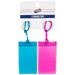 American Tourister Luggage Tag - 2 pack Jelly Luggage Tag