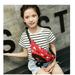 Kid Waist Bag Girl Boy Pack Anime Dinosaur Chest Bag Children Belt Bag Money Pouch Baby Zipper Wasit Pack