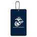 Marine Reserve MARFORRES USMC Blue White Logo Officially Licensed Luggage Card Suitcase Carry-On ID Tag