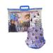 Kids Girls Frozen Face Cover All-Over Print w/ 12-Piece Stationery Tote Bag Set