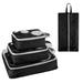 Home Storage Bags Set Multifaction -4 Piece Packing Travel Organizer Cubes Set