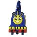 GOODYEZZ Thomas The Tank Engine Luggage Tag Blue Baggage Tags Id Name Card Suitcase Travel Tag