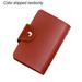 Stylish Card Case PU Leather Business Card Holder Credit Passport Card Bag 2 PACKS