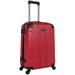 Kenneth Cole Reaction Out Of Bounds 24-inch Check-Size Lightweight Durable Hardshell 4-Wheel Spinner Upright Luggage, Red