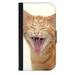 Laughing Kitty - Passport Cover / Card Holder for Travel