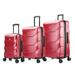 DUKAP Zonix 3-Piece 20"/26"/30" Lightweight Hardside Set Luggage