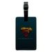 Supergirl TV Series Logo Rectangle Leather Luggage Card Suitcase Carry-On ID Tag