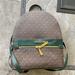 Michael Kors Bags | Michael Kors Kenly Backpack | Color: Brown/Green | Size: Medium