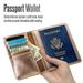 American Tourister Passport travel Wallet - Rose Gold