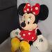 Disney Toys | Minnie Mouse Large 20" Plush Toy Doll Polka Dot Disney Store | Color: Black/Red | Size: Osbb