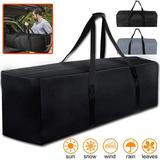 Hododo Outdoor Patio Furniture Seat Cushions Storage Bag and Gym Sports Luggage Bag with Zipper and Handles