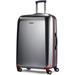 American Tourister Metallic Disco Spinner Soft Side Suitcase, Silver/Rainbow