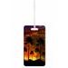 Palm Tree Galaxy Jacks Outlet TM Double-Sided Luggage Identifier Tag