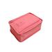 Lady Travel Organizer Accessory Toiletry Cosmetic Make Up Carry Tote Bag Cosmetic Container Case Pouch Portable Toiletry Wash Toiletry Holder Storage Pink