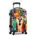 World Traveler 20-Inch Carry-On Hardside Spinner Luggage Set - Paris Nights