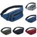 Men Canvas Waist Belt Bum Bag Fanny Pack Hip Pouch Money Purse Travel Pocket