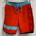 American Eagle Outfitters Swim | American Eagle Size S Small Men Board Short Swim Wear Bathing Suit Red Blue | Color: Blue/Red | Size: S