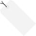 Box Partners Shipping Tags Pre-Strung 13 Pt. 5 3/4" x 2 7/8" White 1000/Case