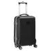 Denco Hardside Spinner 21-Inch Carry On Luggage in Black