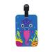 Puzzled Seahorse Luggage Tag - Unique Fun Sea Horse Animal Novelty Travel Tags For Luggage, Cute Ocean Life Travel ID Identification Label For Suitcase, Backpack, & Sports Bag - Tags for Men & Women