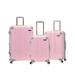 Rockland Luggage Sonic 3 Piece Hardside Spinner Luggage Set