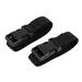 Unique Bargains Side Release Buckle Luggage Suitcase Backpack Baggage Adjustable Belt Strap Black 2Pcs 50cm for Home Essential