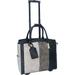 Cabrelli Laila Lizard Rolling Briefcase Grey Multi