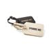 Miamica Gold and Black Saffiano 2 Piece Luggage Tag Set- Upgrade Me