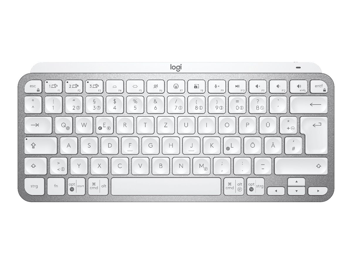 Logitech MX Keys Mini Bluetooth Tastatur - beleuchtet Hellgrau Image