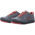 Oneal Pinned Flat Pedal V.22 Shoes, grey-red, Size 46